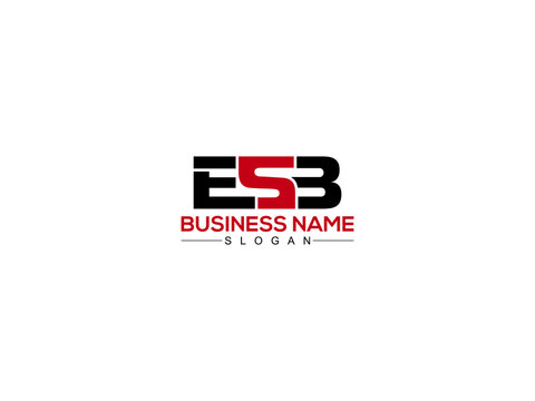Letter ESB Logo Icon Design For New Business