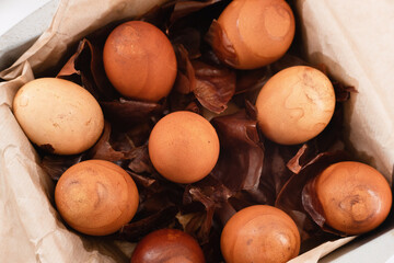 Easter tradition of painting eggs