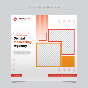 Promotion in social media banner, banners, blogs, web, cover, header. Vector Illustration