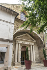 Cathedral of our Lady of Nazareth, or Notre Dame de Nazareth, lies in center of Orange not far from...