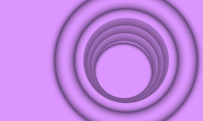 Print, Abstract circle purple background