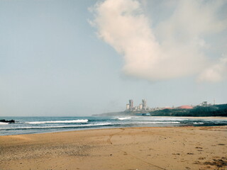 power station in the sea