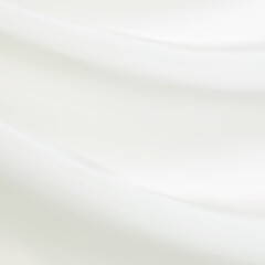 Obraz premium Abstract white cloth background. Silkwrinkled fabric. eps 10