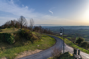 Yssandon (Corrèze, France) - Panorama depuis le vieux bourg sur l'Yssandonnais © PhilippeGraillePhoto