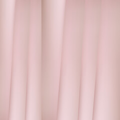 Obraz premium 3d realistic texture pastel fabric, silk, foil. Illustration. eps 10