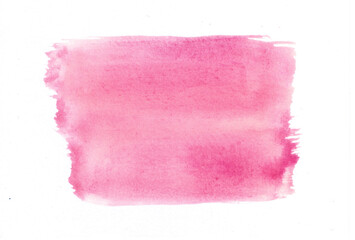 赤色、ピンクの水彩の筆の跡、背景素材、テクスチャ