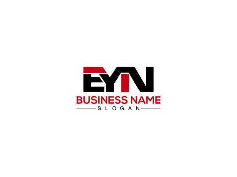 Letter EYN Logo Icon Design For New Business