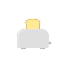 Toaster icon. Vector illustration. Isolated.
