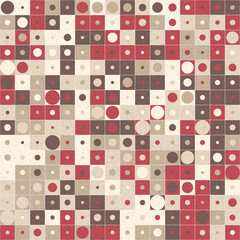 Abstract Geometric Pattern generative computational art illustration