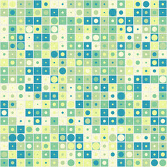 Abstract Geometric Pattern generative computational art illustration