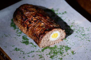meatloaf with egg