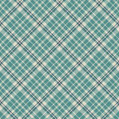 Plaid seamless pattern. Vector background of textile ornament. Flat fabric design.