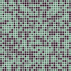 Fototapeta premium Abstract Geometric Pattern generative computational art illustration