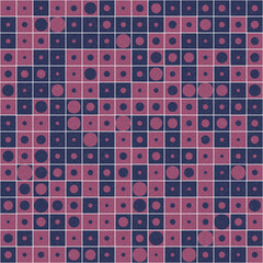 Abstract Geometric Pattern generative computational art illustration