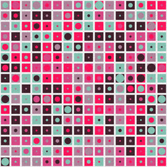 Abstract Geometric Pattern generative computational art illustration