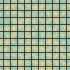 Fototapeta premium Abstract Geometric Pattern generative computational art illustration