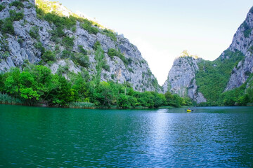 Cetina river near Omis, Croatia, Europe