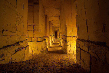 Abandoned Limestone Caves near Maastricht
