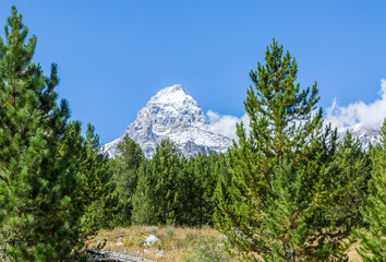 Teton Mountain Landscape