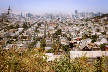 Fototapeta na wymiar Overview San Francisco, California. 