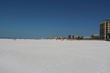 Clearwater Beach in Tampa, Florida USA