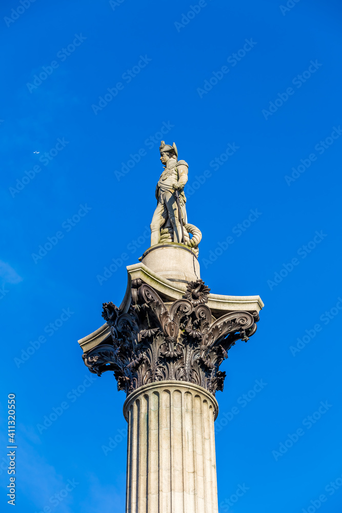 Poster Nelson's Column in London