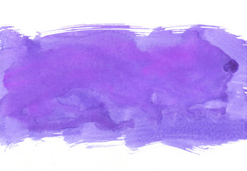 紫の手描き水彩背景素材