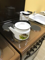 utensils in a kitchen