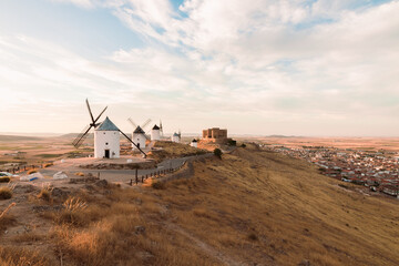 TimeLapse of the famous windmills of Castilla La Mancha, Spain