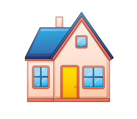 House isolated icon