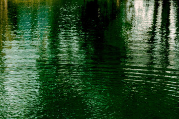 Abstract image of the surface of water