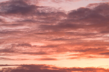 beautiful colorful sky and cloud in twilight time background