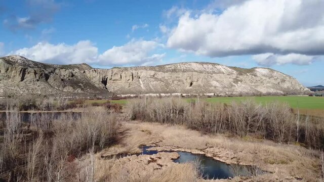 Laguna del Campillo - El Jarama - Madrid - Spain - Nature Stock - Madrid rural landscapes - mountains and lake - 