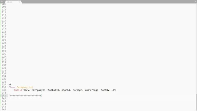 Asp Programming Language Source Code Typing Effect. Asp Programmer Ticker Colored Commands Editor Screen. Network Development Technology Education. White Background. 
