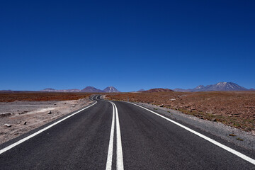 road in the Atacama Highlands, Chile

