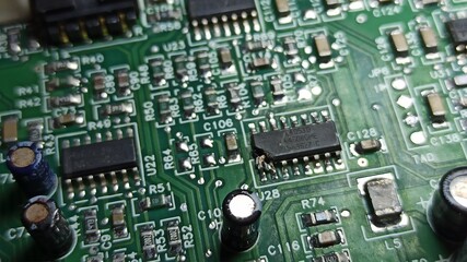 Fototapeta premium printed circuit board