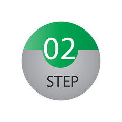 step 02 label vector template design illustration