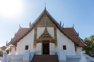 Naklejka premium Church of Wat Phumin temple, Nan Province, Thailand. Asia.