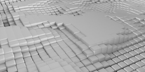 Candy Square Blocks Abstract Background