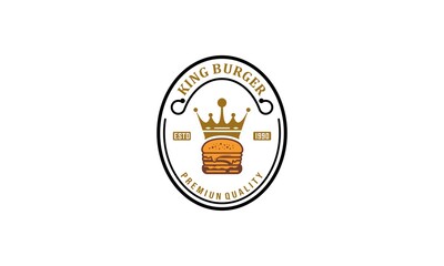 the burger king logo that reflects the best quality and taste burgers