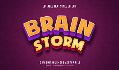 Obraz premium Modern Editable text style effect . Vector File Editable 