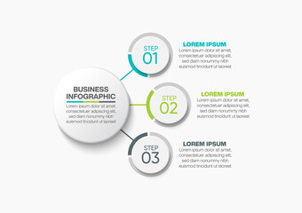 Business circle. timeline infographic icons designed for abstract background template milestone element modern diagram process technology digital marketing data presentation chart Vector