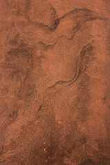 Water erosion on sandstone floors Abstract orange background