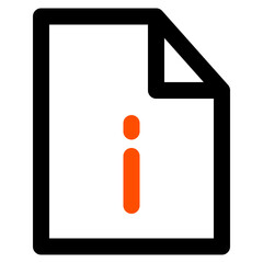Document info icon