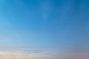 Sky background on sunrise. Nature composition