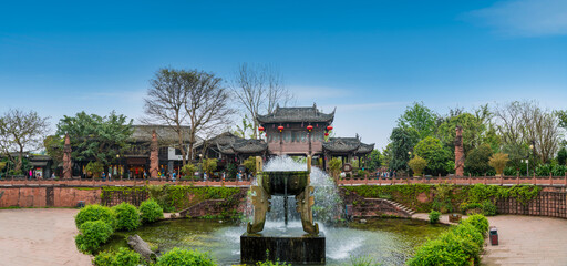 Huanglongxi Ancient Town, Chengdu, Sichuan