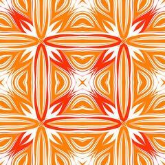 flower pattern for scarf and textile print. Silk scarf design. vector background,Trendy scarf print. Creative contemporary collag