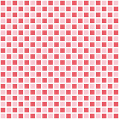 正方形のタイルを敷き詰めた背景パターン　レッド