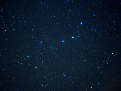 天高く輝く北斗七星