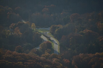 view of the mountains